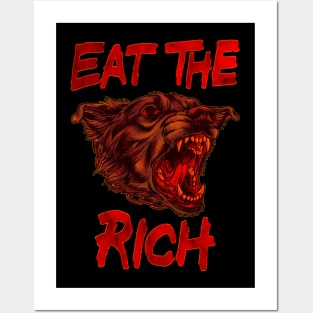 EAT THE RICH Posters and Art